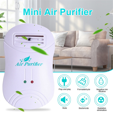 Air Purifier For Home Negative Ion Generator Air Cleaner Remove Formaldehyde Smoke Dust Purification Home Room Deodorize Fresher ► Photo 1/1