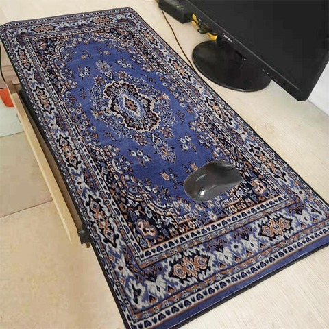 XGZ Persian Carpet Large Gaming Mouse Pad Locking Edge Mouse Mat Keyboard Pad Mousepad for Laptop Computer Notebook Desk Mat XXL ► Photo 1/1