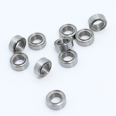 MR74ZZ Bearing ABEC-1 10PCS 4*7*2.5 mm Miniature MR74 ZZ MR74Z Ball Bearings L-740ZZ MR74-ZZ MR 074 ZZ ► Photo 1/6