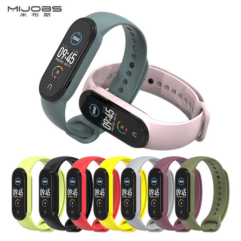 Replaceable Transparent for Xiaomi Mi Band 5 Strap Silicone Mi Band5 Sport Wristbands smart watch for Xiaomi Miband 5 Bracelet ► Photo 1/6