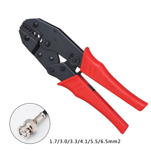 RG55 RG58 RG59 RG6 coaxial cable crimping tool  SMA/BNC connectors crimping pliers ► Photo 1/4