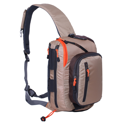 Kylebooker Fly Fishing Sling BackPack Fishing Tackle Storage Chest Pack  Shoulder Bag for Fresh or Saltwater Fishing ► Photo 1/6