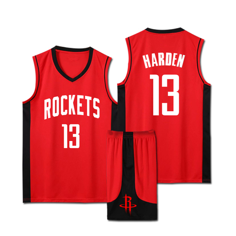 Basketball Wear Customized No. 13 Harden Basketball Jersey No. 0 Wei Shao Men and Women Training Wear Vest Paul session ► Photo 1/1