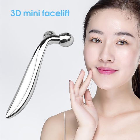3D Roller Massager Facial Massage Handheld Y Shape Wrinkle Remover Face-lift Roller Full Body Relaxation 360 Rotate Instrument ► Photo 1/6