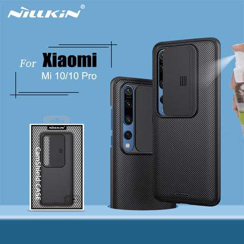 NILLKIN For Xiaomi Mi 10 case slide cover 6.67 for camera protection for xiaomi mi 10 pro case back cover for xiaomi 10 5G case ► Photo 1/6