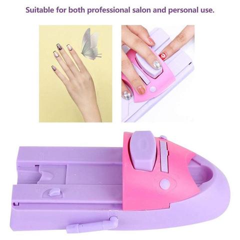 DIY 3D Nail Art Printer Printing Manicure Machine With 6PC Metal Stamp Stamper And A User Manual Manicure Tool ► Photo 1/6