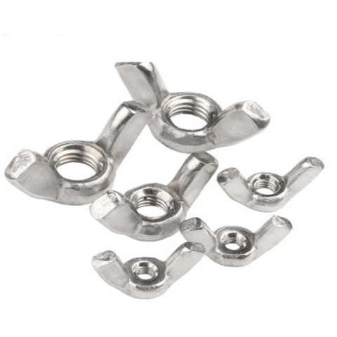 DIN315 M3 M4 M5 M6 M8 m10 304 Stainless Steel Hand Tighten Nut Butterfly Nut Ingot Wing nut  Nuts ► Photo 1/4