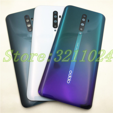 For Oppo Reno / Reno 2 / Reno 2Z F / Reno 10X Zoom Glass Back Battery Cover Door Housing case Rear Glass lens Repair parts ► Photo 1/1