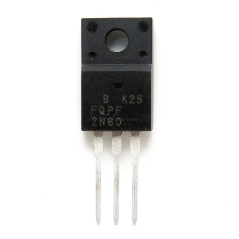 10pcs/lot FQPF2N60C TO-220f 2N60C 2N60 TO220 FQPF2N60 TO-220 new MOS FET transistor In Stock ► Photo 1/1