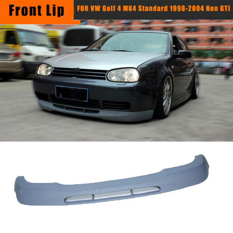 Car Styling PU Front Lip Spoiler for Volkswagon VW Golf 4 MK4 Standard 1998-2004 Non GTI ► Photo 1/1