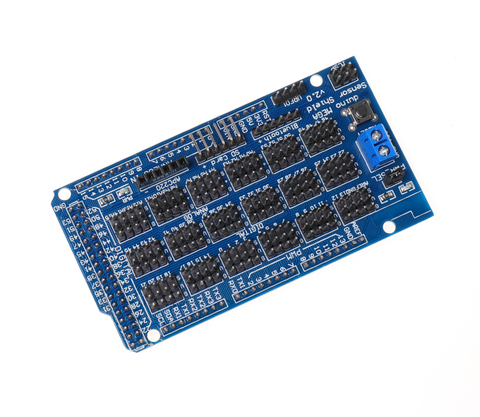 For Arduino MEGA Sensor Shield V1.0 V2.0 Dedicated Expansion Development Board MEGA 2560 Sup IIC Bluetooth SD Robot Parts DIY ► Photo 1/5