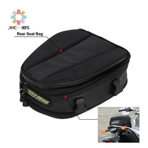 Motorcycle Waterproof Tail Bags Back Seat Bags Kit Travel Bag Motorbike Scooter Sport Luggage Rear Seat Rider Bag Pack ► Photo 1/6