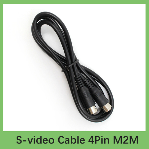 S video Cable 4 Pin Male to Male TV Connect S-Video Cable For Projector VCR DVD Free Shipping ► Photo 1/6