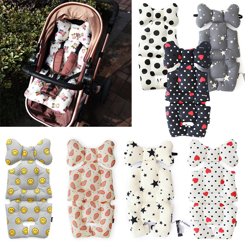 Baby Stroller Liner Baby Car Seat Cushion Cotton Seat Pad Infant