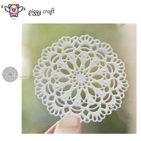 Piggy Craft metal cutting dies cut die mold Flower disc decoration Scrapbook paper craft knife mould blade punch stencils dies ► Photo 1/1