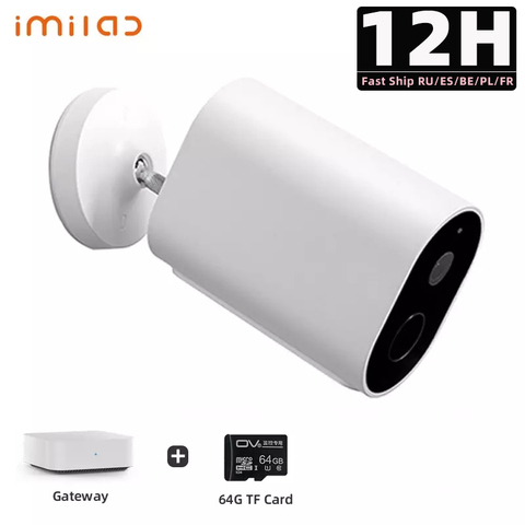Xiaomi Imilab Smart Outdoor Camera HD 1080P MiHome APP Wireless Security Infrared Gateway Night Vision IP66 Global Version ► Photo 1/6