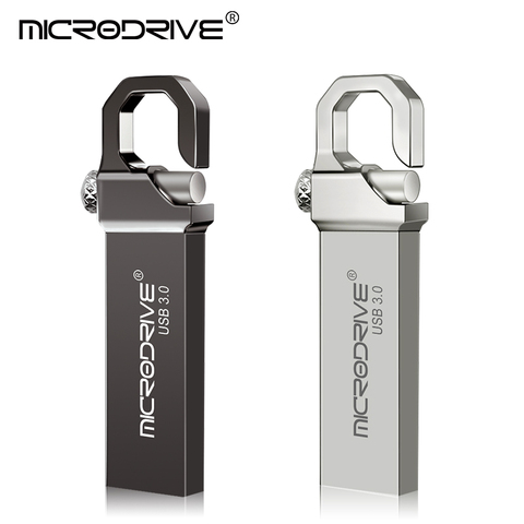 Discount USB Flash Drive usb 3.0 Real Capacity 8gb 16g 32gb 64gb 128gb Waterproof Stick drives metal Key lock U disk ► Photo 1/6