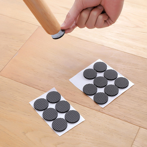 Table Legs Pads Anti Scratch Floor Protectors Anti-Slip Rubber Chair Feet Pads Mute Stickers Leg Pads Furniture Accessories ► Photo 1/5