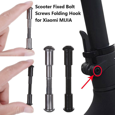 Hinge Bolt Fixed Bolt Screw Folding Hook Set for Xiaomi MIJIA M365 Scooter