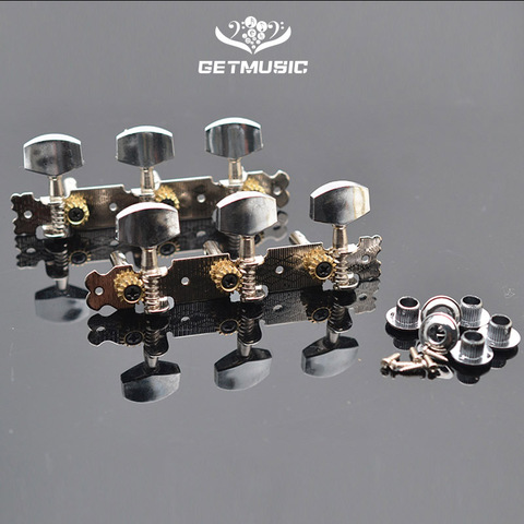 Metal Classic Guitar String Tuning Pegs Machine Heads Tuners Keys Parts 3L 3R ► Photo 1/6