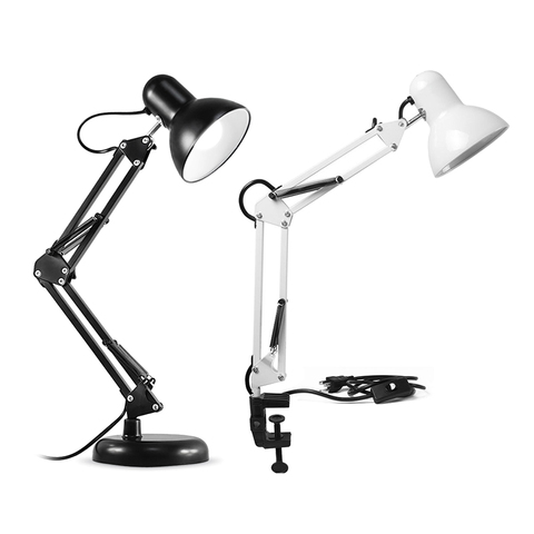 Office Studio C Clamp Table Desk Lamp, Adjustable Clamp Drafting Table Lamp