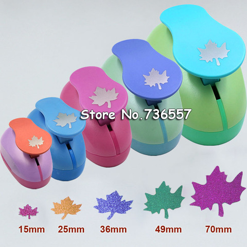 Freesship leaves 16mm 25mm 35mm 48mm craft punch twig leaf Punch Craft Scrapbooking Paper Puncher Tree Shaped Punches ► Photo 1/6