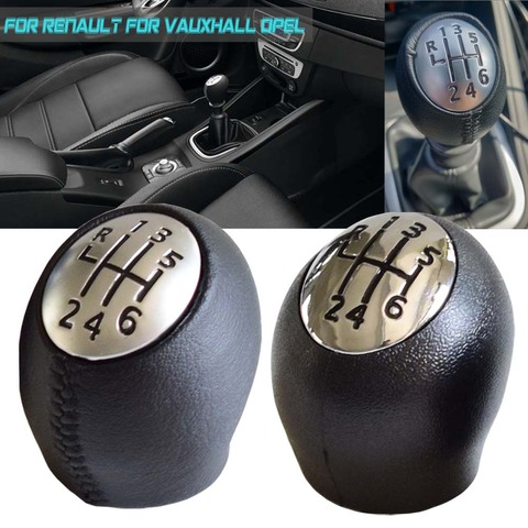 6 Speed Shifter Gear Knob HeadBall For Renault SCENIC LAGUNA TRAFIC ESPACE MASTER For Vauxhall Opel MOVANO for Nissan INTERSTAR ► Photo 1/6