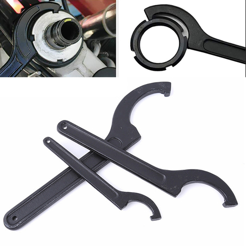 Universal C Hook Wrench Adjustment Round Nut Hook Wrench Chuck Rear Shock Motorcycle Spanner Wrench Tool ► Photo 1/6