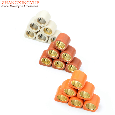 Racing Variator Slider Roller Weights 16x13mm 5.5g 6g 7g for Kymco Vitality Yup Top Boy 50 Super 8 9 50cc Scooter parts ► Photo 1/6