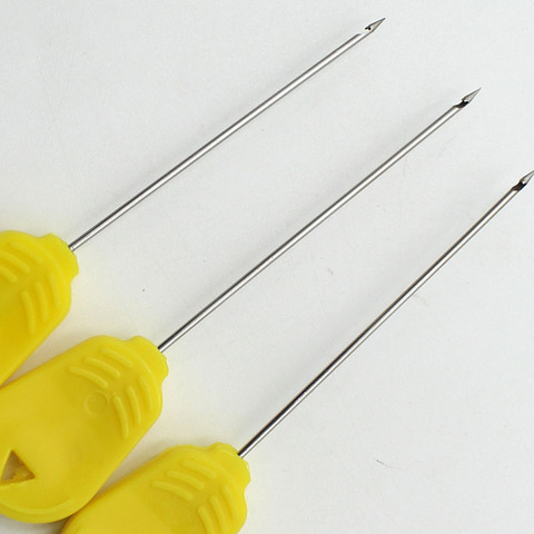 3PCS Carp Fishing Tools Rigging Baiting Needles Boillie Drill Needle for Fishing Lure Baits Tackle ► Photo 1/6