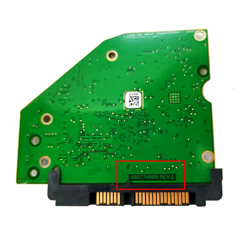 1tb St1000dm010  HDD PCB logic board Good test hard disk desktop computer 100774000 REV D circuit board 100774000 REV D ► Photo 1/3