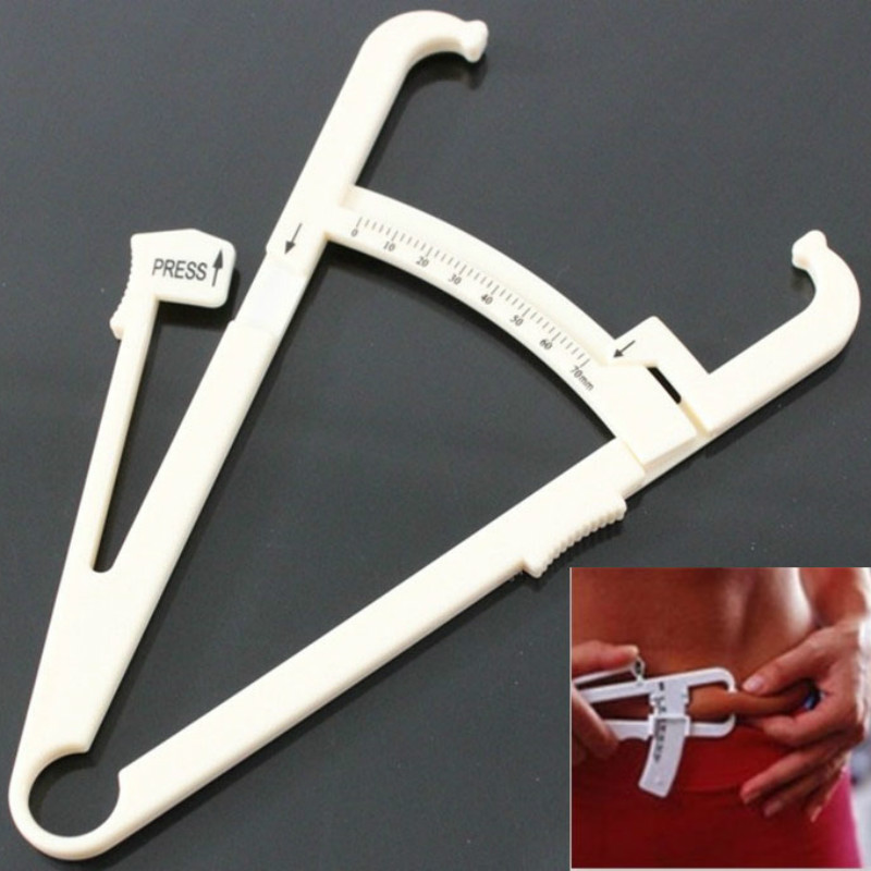 1 PC Personal Body Fat Loss Tester Calculator Caliper Fitness Clip