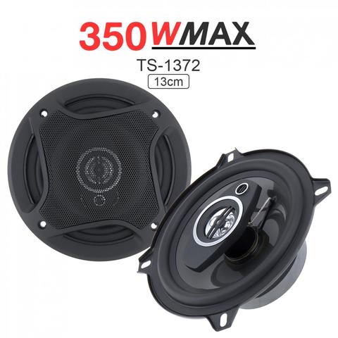 2Pcs 12V 5 Inch 13cm 350W Car Coaxial  Auto Audio Music Stereo Full Range Frequency Hifi Speakers Non-destructive Installation ► Photo 1/6