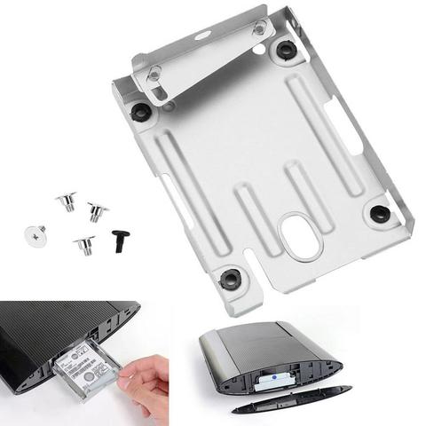 Metal Hard Disk Drive HDD Mounting Bracket Holder Screws Kit for Sony PS3 Slim ► Photo 1/6