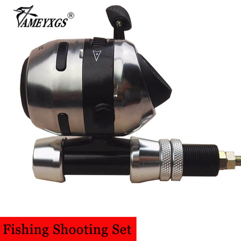 1set Archery Fishing Reel Set Shooting Compound/Recurvev Bow Shooting Bowfishing 40m Fishing Line Hunting Shooting Accessories ► Photo 1/6