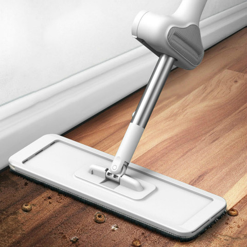 Mop for Washing Floor Self Cleaner Tools Household Flat Help Kitchen Lazy Wipe Garden Lightning Offers Squeeze Sliding Type Easy ► Photo 1/6