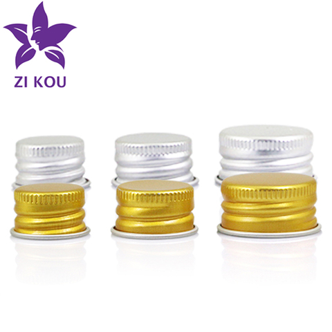 18/410 20/410 24/410 28/410 Aluminium Lid/Aluminum Ropp Cap/Threaded Cap Gold Silver Screw Lids For Bottle Cosmetic Containers ► Photo 1/1