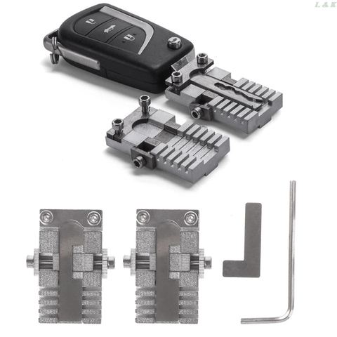 Key Clamping Fixture Duplicating Cutting Machine For Car Key Copy Tool Universal L29K ► Photo 1/6