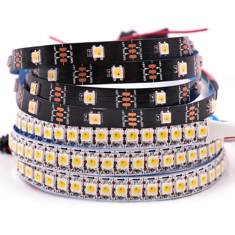 5V Led Strip Light RGBW RGBWW SK6812 Similar WS2812B Individual Addressable Pixel IP30 65 67 1m 2m 5m 30 60 144 LEDs WWA RGBNW ► Photo 1/6