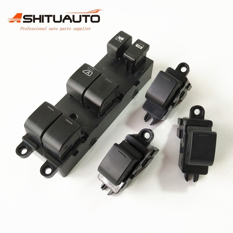 High Quality 25401-ED500 25411-AX010 Car Window Lifter Switch For Nissan Versa S SL Tiida C11X SC11X Front Left Right Rear ► Photo 1/6