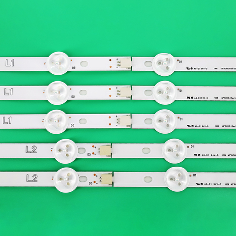 100% New LED backlight 10PCS For 42inch TV LC420DUE 42LA620V 42LN540V 42LA615V 6916L-1412A 6916L-1413A 6916L-1414A 6916L-1415A ► Photo 1/6