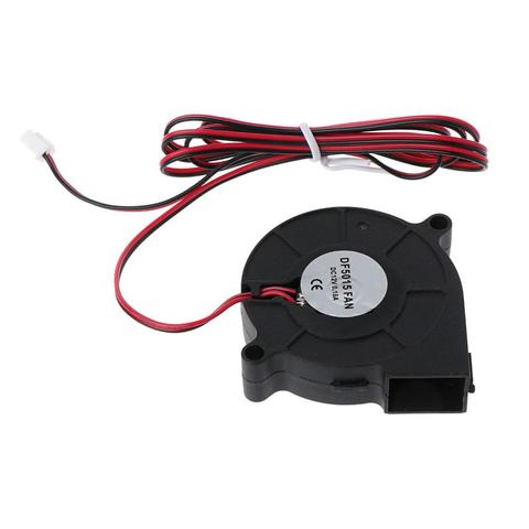 DC 12V 50mm Blow Radial Cooling Fan Hotend Extruder Cooler For RepRap 3D Printer #L059# new hot ► Photo 1/6