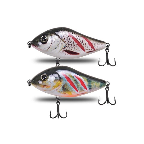 slow sinking jerk bait fishing lure 60mm 13g for pike pesca bass  CF LURE New Hot Tackle Musky jerk baits Qulity Hooks ► Photo 1/2