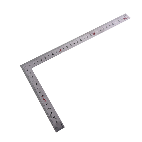 Metal Steel Right Angle Ruler Engineers Try Square Set Woodworking Wood Measuring Tool  90 Degrees Measurement Instruments ► Photo 1/6