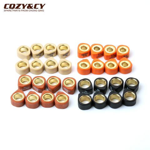 8PC Racing Quality Roller Weights 20x12mm 9g 11g 13g 15.5g for Yamaha 250 YP Majesty X-City X-Max 250cc 4-Stroke Engine ► Photo 1/6