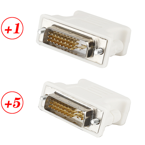 For DVI D male to VGA female adapter adapter VGA to DVI / 24 + 1pin / 24 + 5 pin male to VGA female adapter adapter ► Photo 1/6