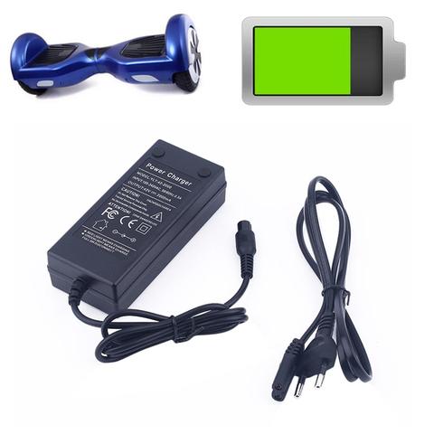 42V 2A Universal Battery Charger for Hoverboard Smart Balance Wheel Electric Power Scooter Hover Board EU Plug Adapter Drive ► Photo 1/6