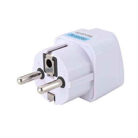 EU Plug Adapter European Travel Converter Conversion Plug Germany Australia Power Socket Universal Safe durable ► Photo 1/6