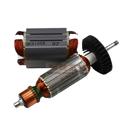 AC220V-240V Angle Grinder  Armature Rotor Stator Replace for Makita 9556 9557 9558 9556NB 9556HN 9557NB 9557HN 9558NB 9558HN ► Photo 1/3