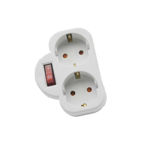 1pcs/Lot Socket Converter One Turn Multiple Two Or Three Hole Adapter Expansion Multi-Function Power Conversion Plug ► Photo 1/3